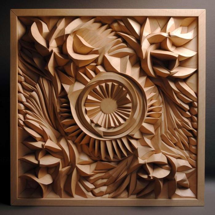 نموذج ثلاثي الأبعاد لآلة CNC 3D Art 